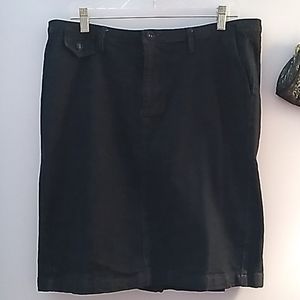Denim Pencil Skirt